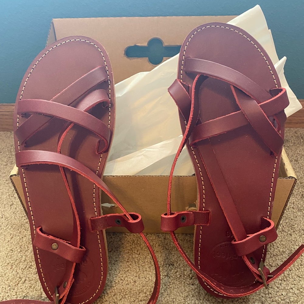 Bornholm sandal from Duckfeet shoes.